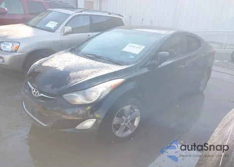 2012 Hyundai Elantra Gls (Ulsan Plant) z USA, uszkodzony, nr VIN KMHDH4AE7CU452628